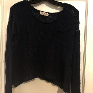 NAVY BLUE SWEATER